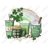 Saint Patrick's  Day Cups  T Shirt Iron on Transfer Decal #2