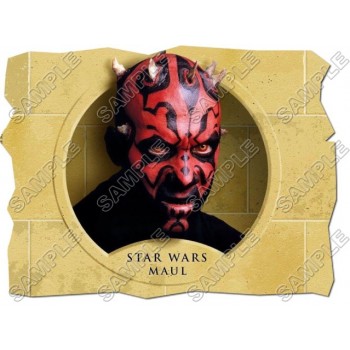 Star Wars Maul T Shirt Iron on Transfer Decal #24