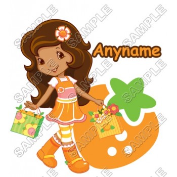 Strawberry Shortcake Orange Blossom Personalized  Custom  T Shirt Iron on Transfer Decal #34