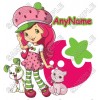 Strawberry Shortcake Personalized  Custom  T Shirt Iron on Transfer Decal #32