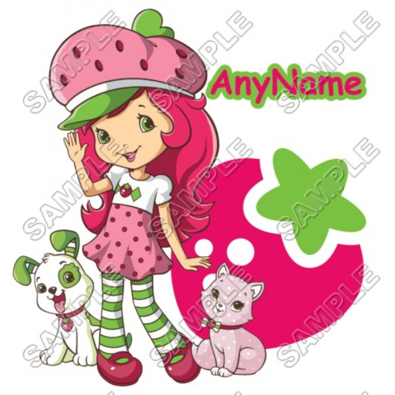 Strawberry Shortcake Personalized  Custom  T Shirt Iron on Transfer Decal #32