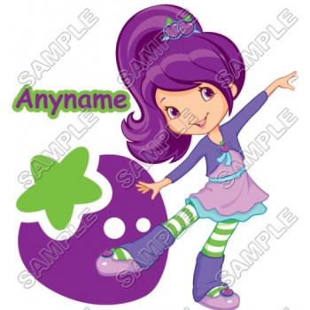 Strawberry Shortcake Plum Pudding Personalized  Custom  T Shirt Iron on Transfer Decal #35