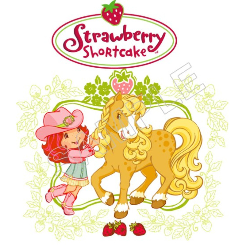 Strawberry Shortcake T Shirt Iron on Transfer Decal #6