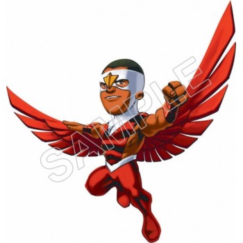 Super Hero Squad Falcon T Shirt Iron on Transfer Decal #99