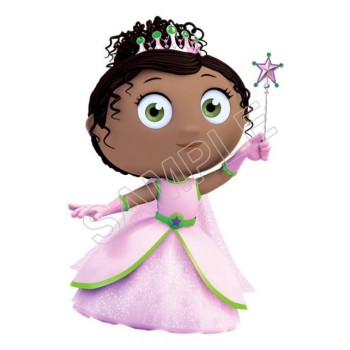 Super Why Princess Pea  T Shirt Iron on Transfer Decal #8