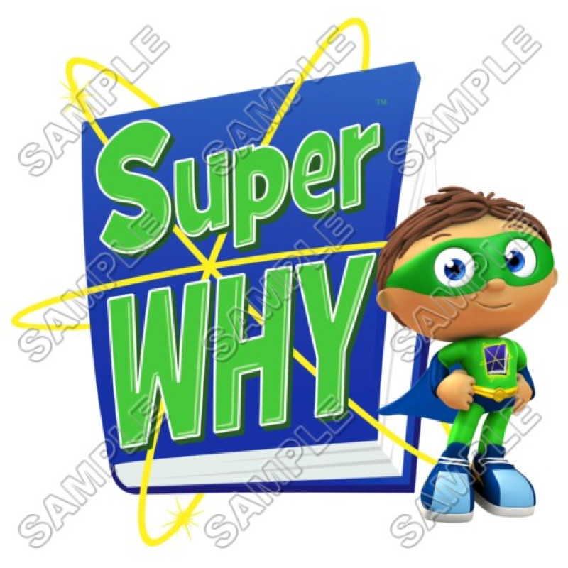 Super  Why  T Shirt Iron on Transfer  Decal  #4