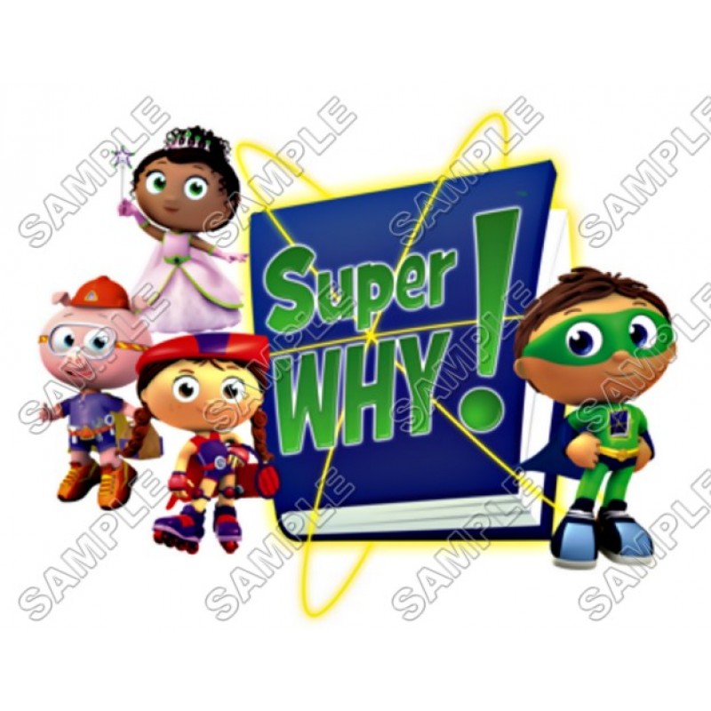 Super  Why  T Shirt Iron on Transfer  Decal  #5