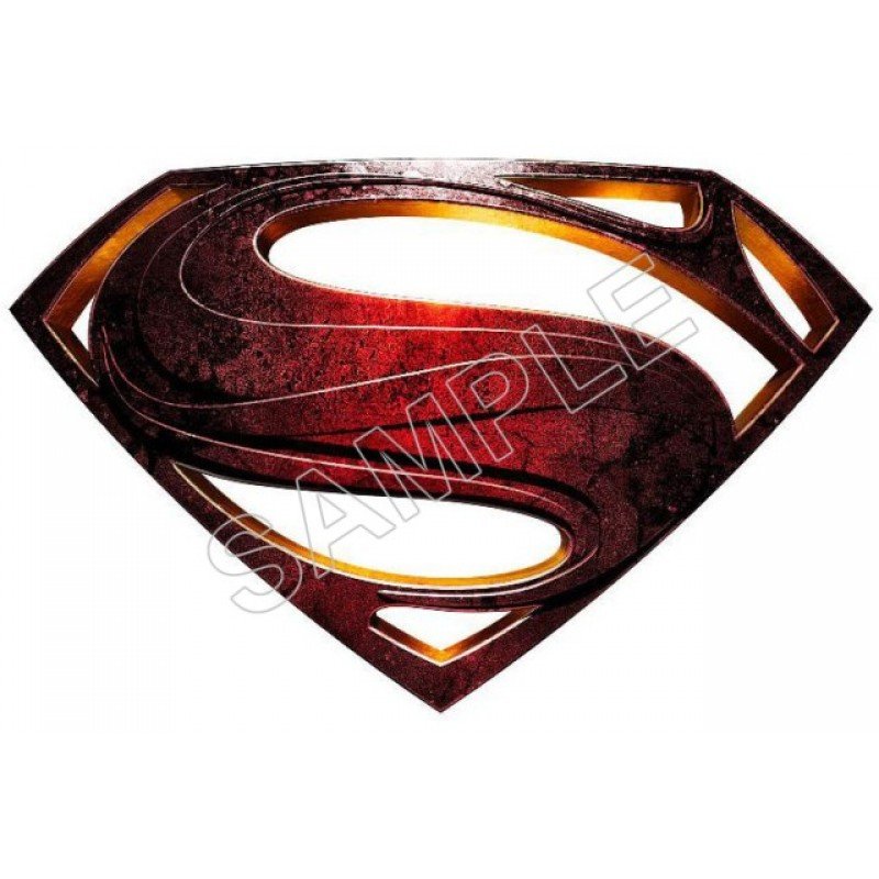 Superman Logo Man of Steel  T Shirt Iron on Transfer Decal #17