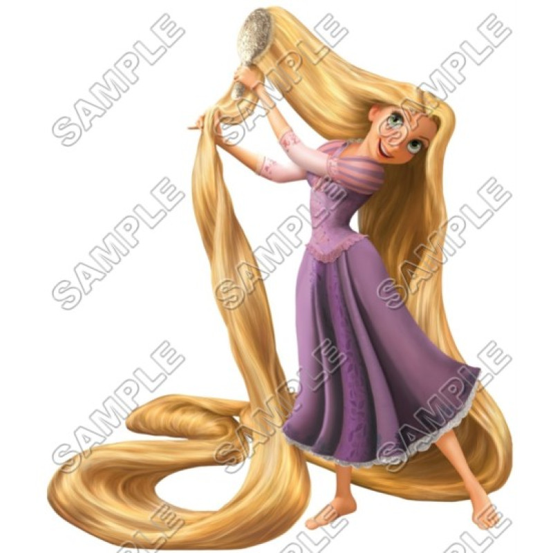 Tangled Rapunzel T Shirt Iron on Transfer Decal #3