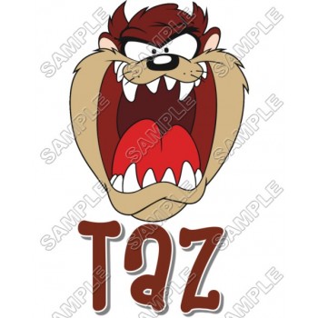 Taz  T Shirt Iron on Transfer Decal #4