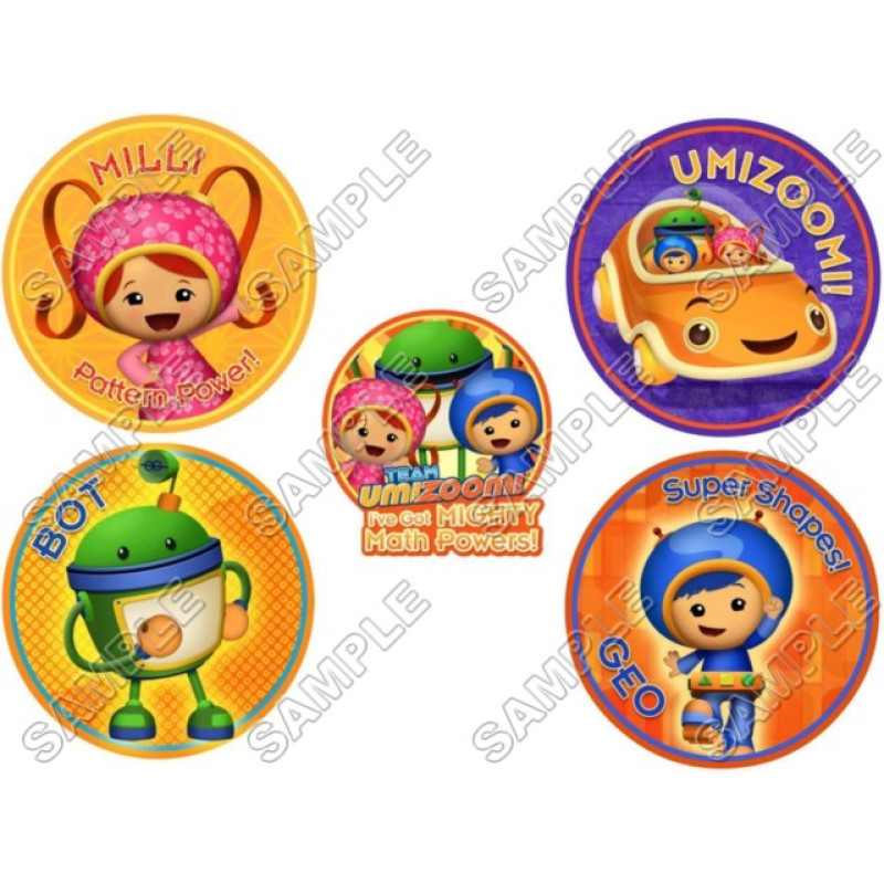 Team Umizoomi  T Shirt Iron on Transfer Decal #1