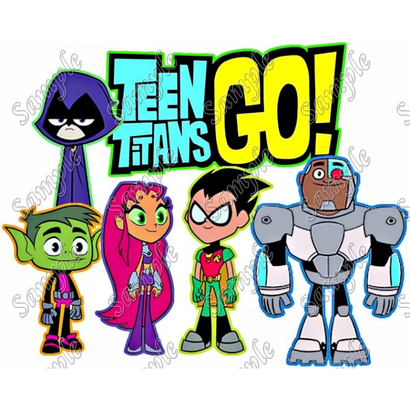 Teen Titans Go   T Shirt Iron on Transfer  Decal  #10