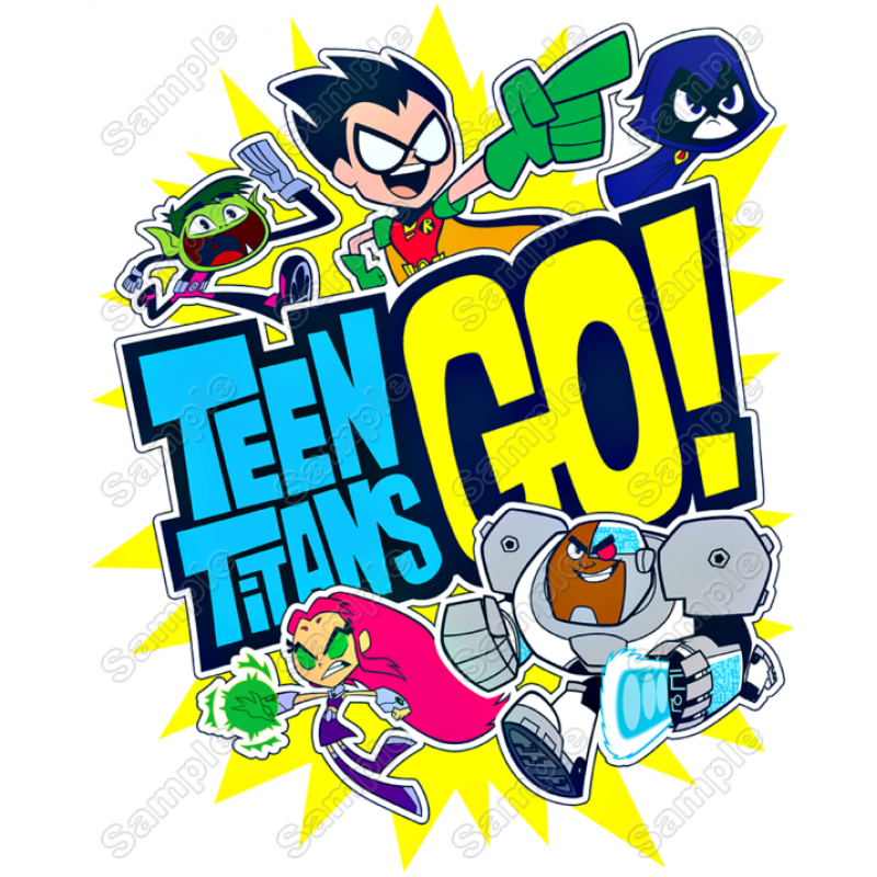 Teen Titans Go   T Shirt Iron on Transfer  Decal  #22