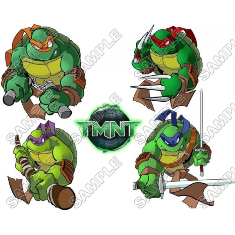 Teenage Mutant Ninja Turtles T Shirt Iron on Transfer Decal #8