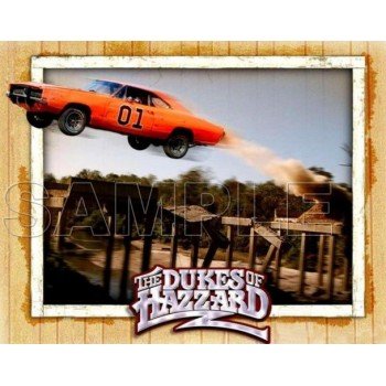 The Dukes of Hazzard  T Shirt Iron on Transfer Decal #2