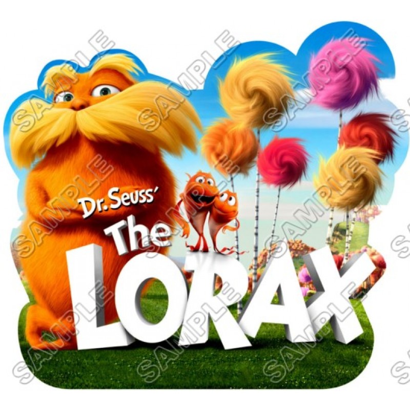 The Lorax  T Shirt Iron on Transfer  Decal  #1