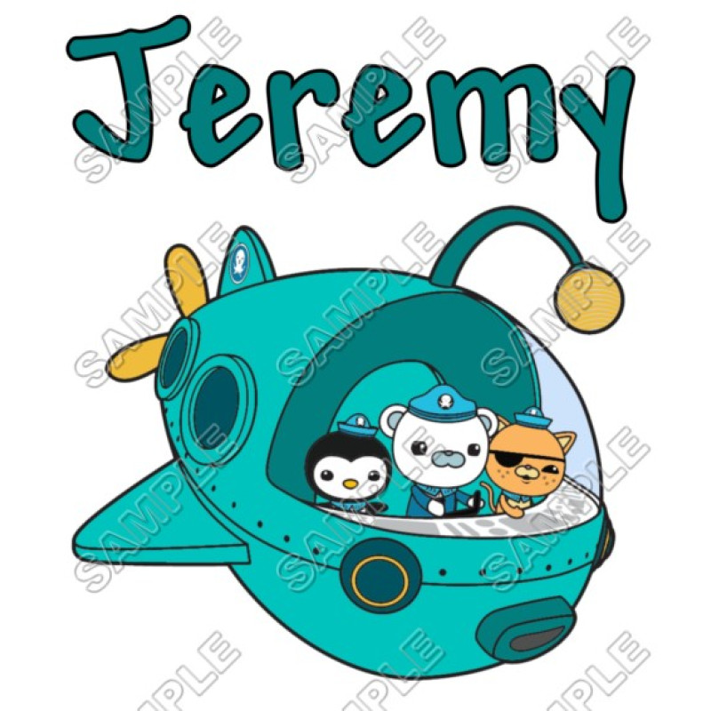 The Octonauts  Personalized  Custom  T Shirt Iron on Transfer Decal #37