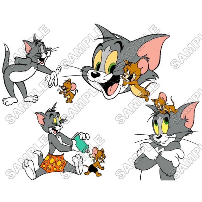 Tom and Jerry T Shirt Iron on Transfer Decal #20