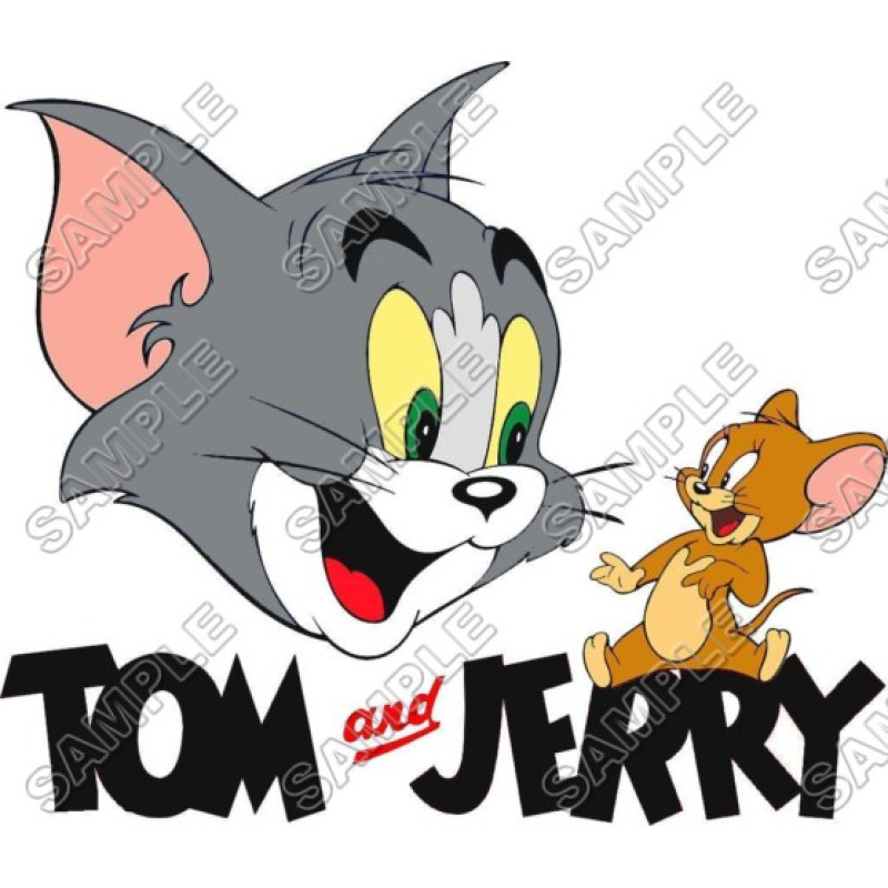 Tom and Jerry  T Shirt Iron on Transfer Decal #4