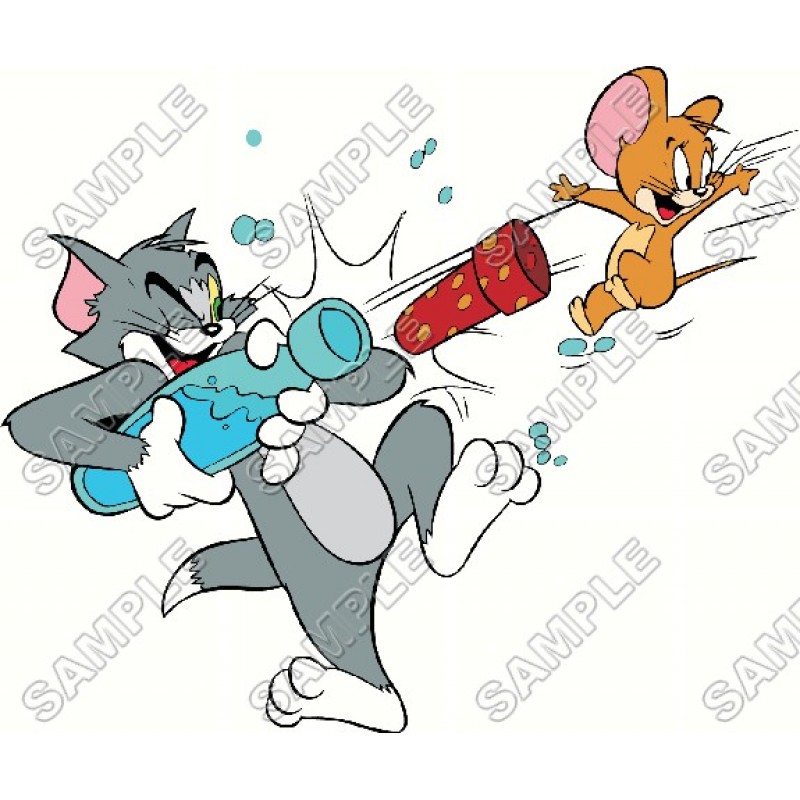 Tom and Jerry  T Shirt Iron on Transfer Decal #5