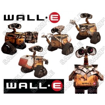 WALL - E  T Shirt Iron on Transfer  Decal  #1