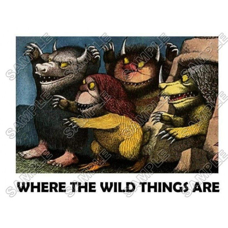 Where the Wild Things Are  T Shirt Iron on Transfer Decal #9