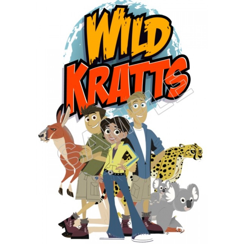 Wild Kratts  T Shirt Iron on Transfer Decal #1