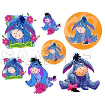 Winnie the Pooh Eeyore T Shirt Iron on Transfer Decal #9