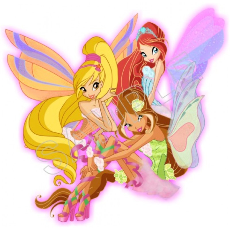 Winx Club  Fairy T Shirt Iron on Transfer Decal #92