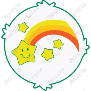 Wish Bear Care Bears Tummies  Costume T Shirt Iron on Transfer  Decal 