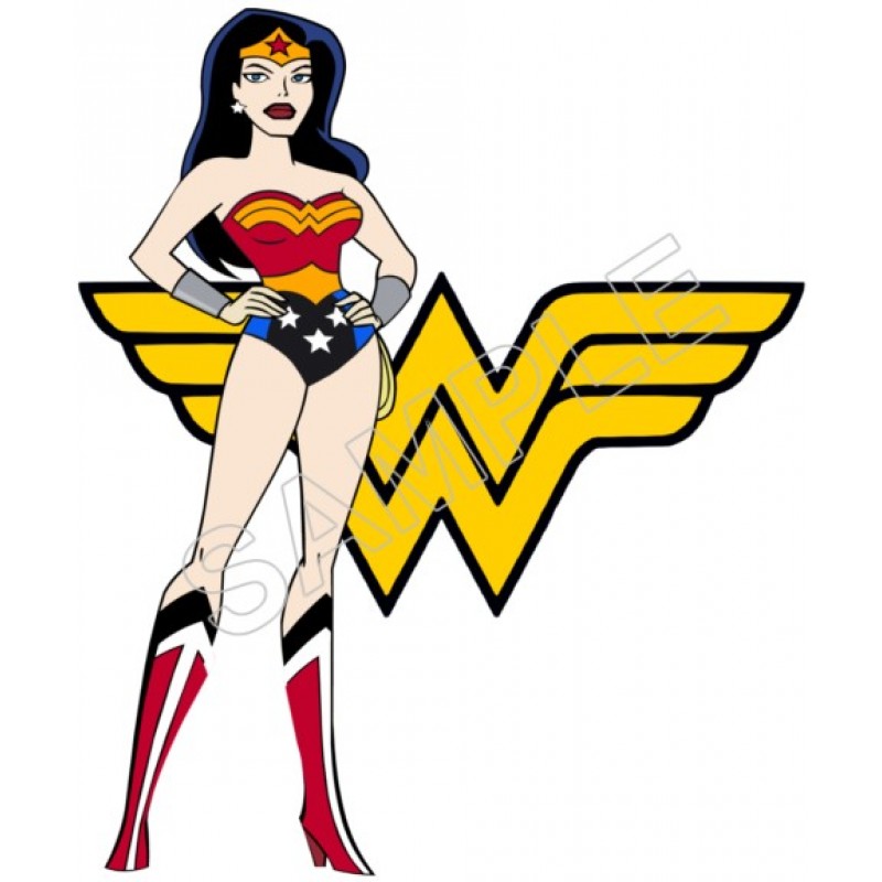 Wonder Woman T Shirt Iron on Transfer Decal #12