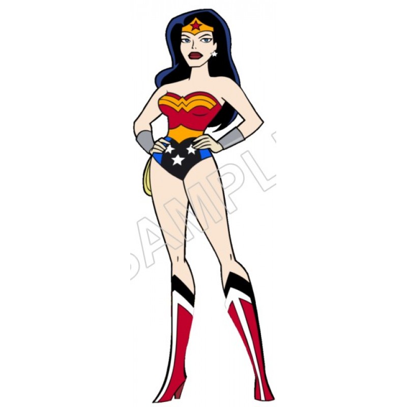 Wonder Woman T Shirt Iron on Transfer Decal #14