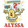 Wow Wubbzy  Birthday Personalized Custom T Shirt Iron on Transfer Decal #43