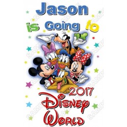 Disney world Family Vacation T Shirt Iron on Transfer