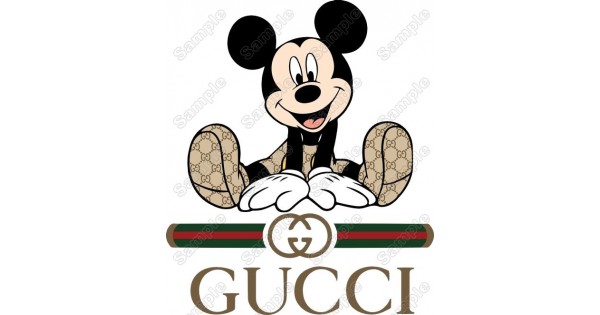 GUCCI Minnie Mouse T Shirt Heat Iron on Transfer Decal