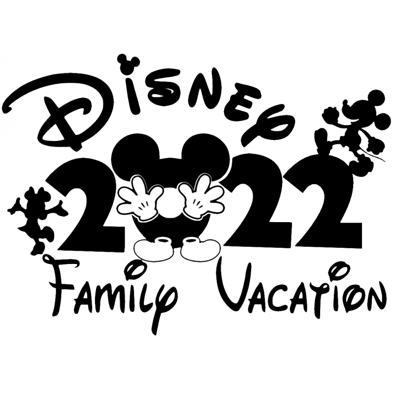 Disney 2022 Iron On Transfer Vinyl HTV
