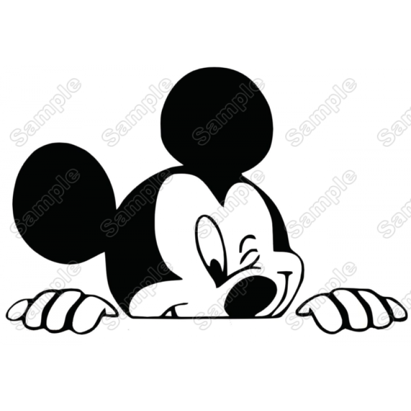 Disney Mickey Mouse Iron On Transfer Vinyl HTV