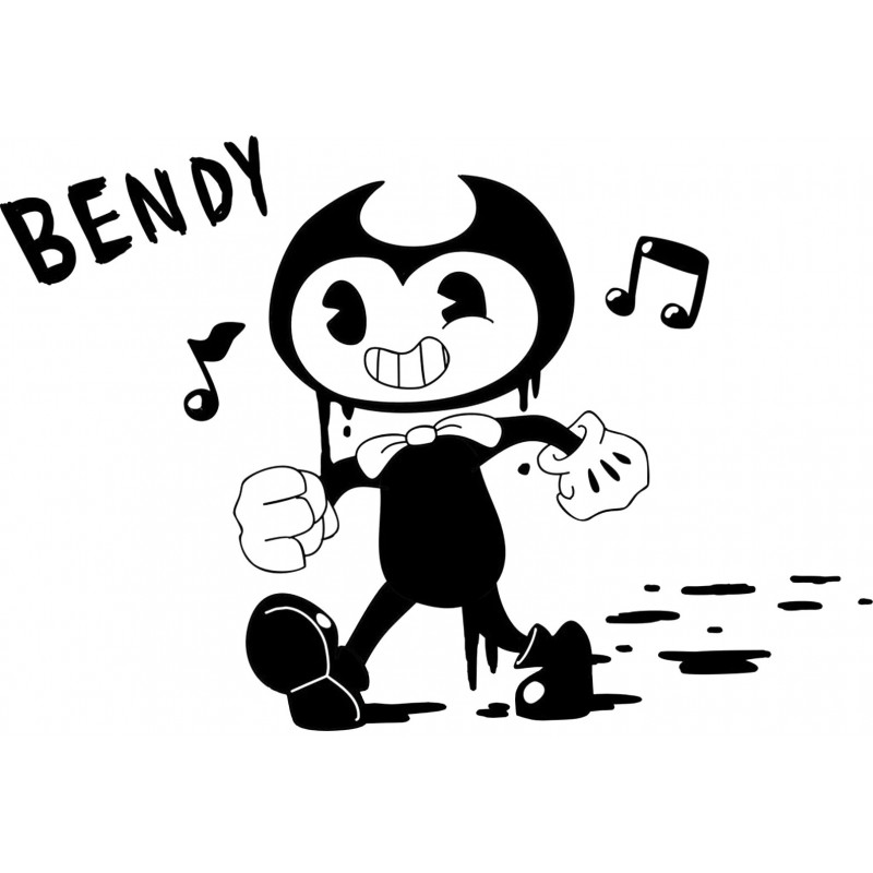 Bendy and the Ink Machine Iron On Transfer Vinyl HTV #2