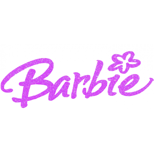 Barbie Logo T Shirt Iron on Transfer Decal #3