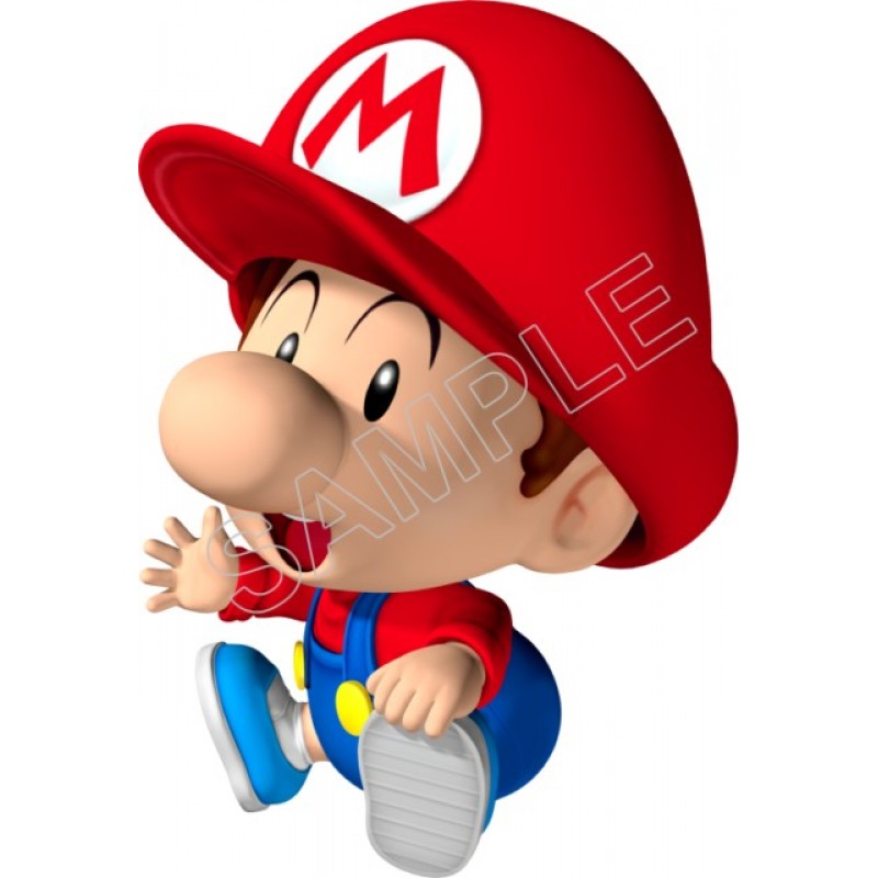 Magazijn Noord West Geavanceerd Super Mario Bros. Baby Mario T Shirt Iron on Transfer Decal ...