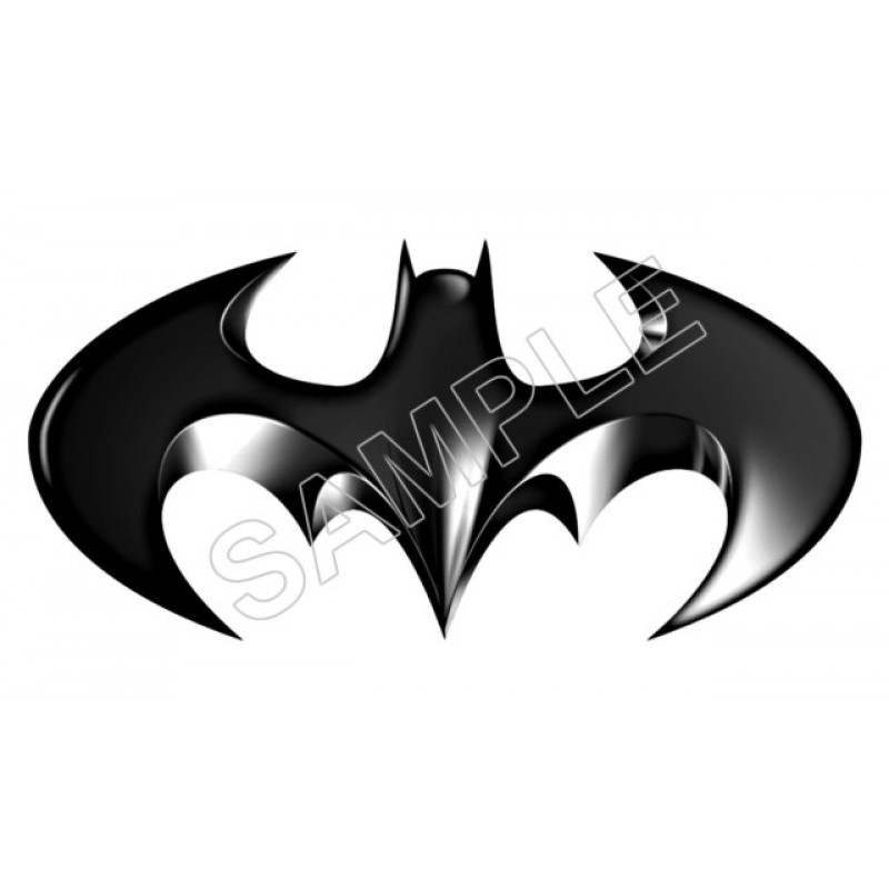 black and white batman symbol
