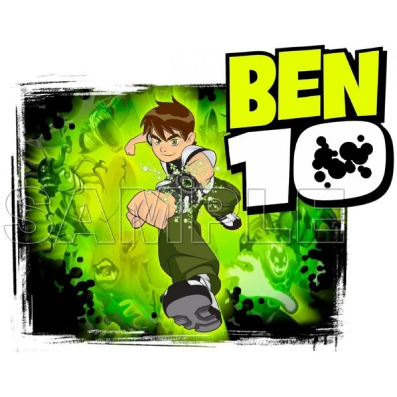 Ben 10 Aliens T Shirt Iron on Transfer Decal #2