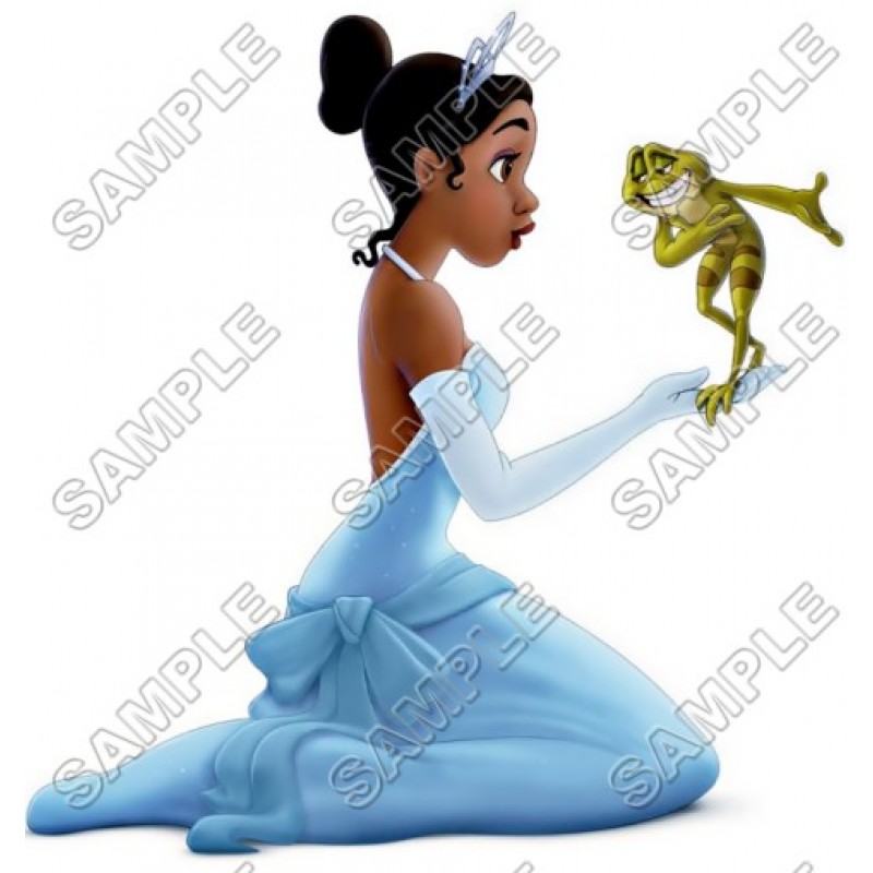 Disney Princess Tiana and the frog T Shirt Iron on Transfer