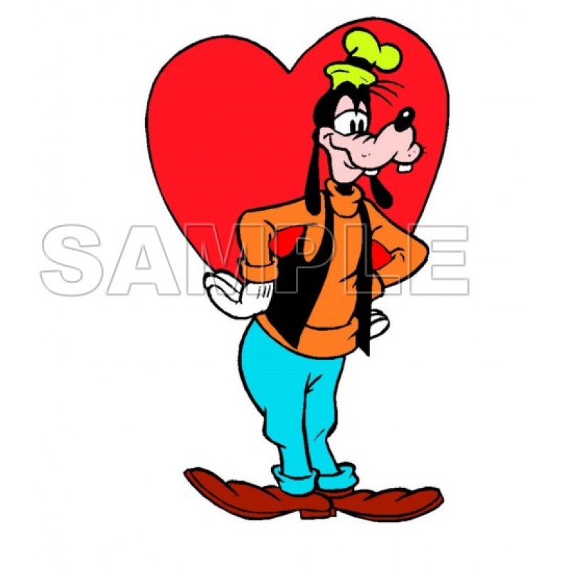 Goofy Valentines T Shirt Iron on Transfer Decal #11