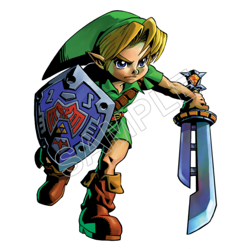Legend of Zelda Link PNG for Sublimation Tshirt Design 