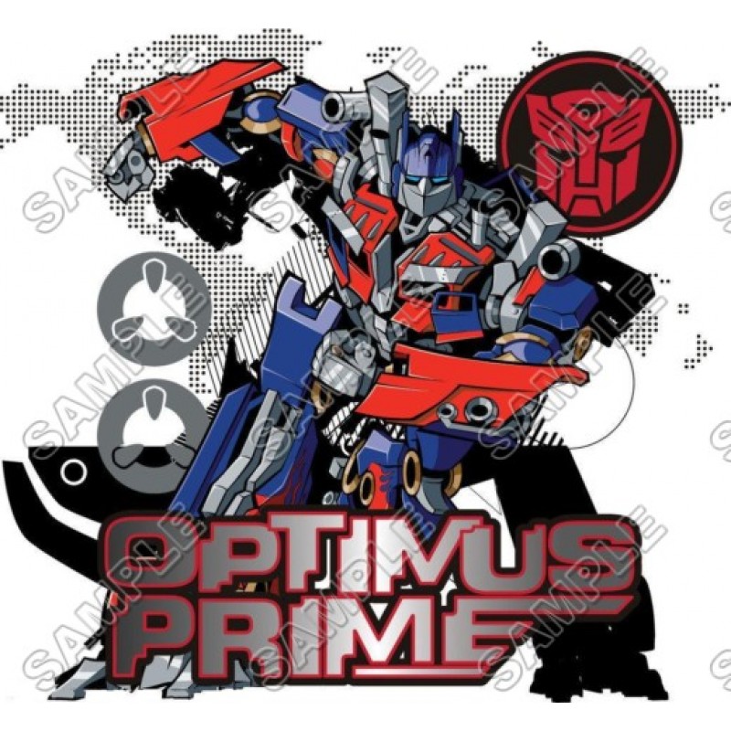 Optimus Prime Transformers T Shirt Iron on Transfer Decal #1