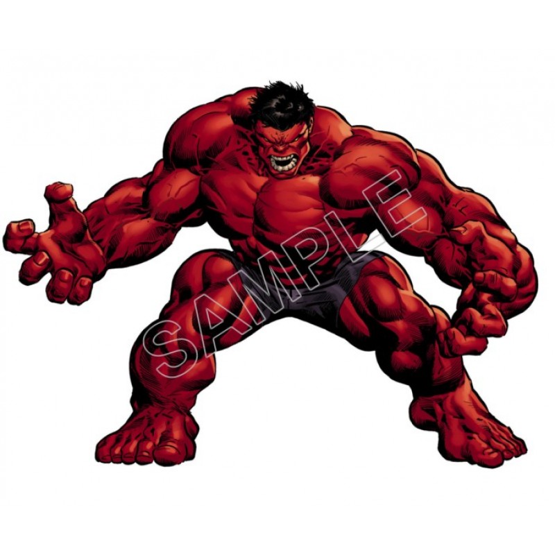 how strong is red hulk