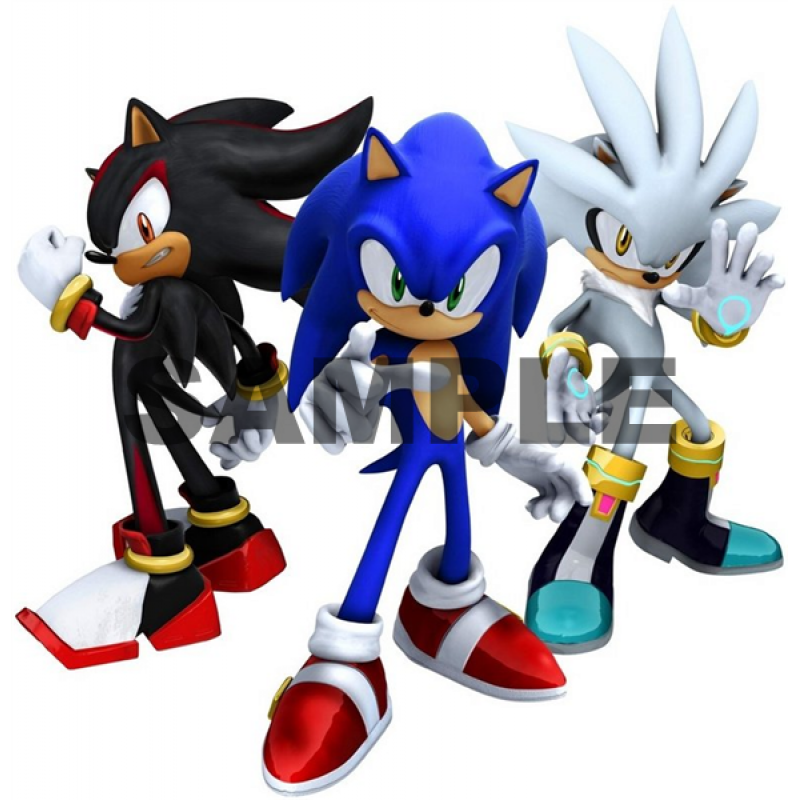 Sonic The Hedgehog Metal Sonic Iron On Transfer For Light and Dark fabric