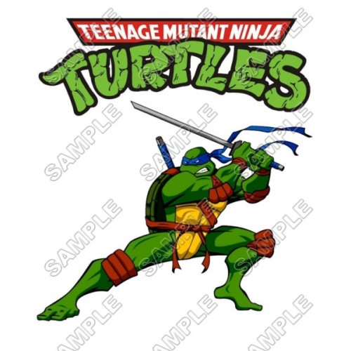 Teenage Mutant Ninja Turtles Birthday Boy Iron On T Shirt Fabric Transfers